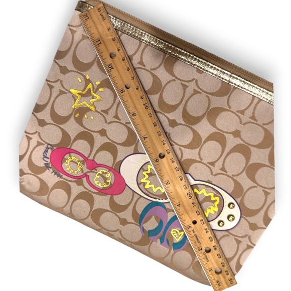 Coach Signature Graphic Tablet iPad Sleeve - Picture 4 of 4